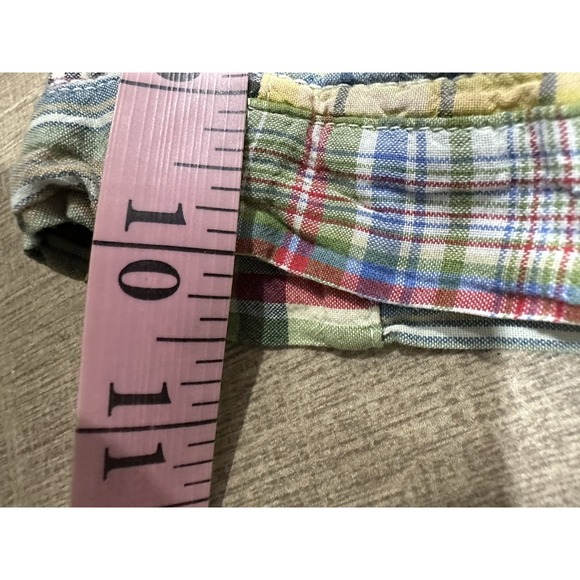 J.Crew Men's Madras Field Shorts Size 36W Plaid Casual Summer Preppy - Picture 8 of 12